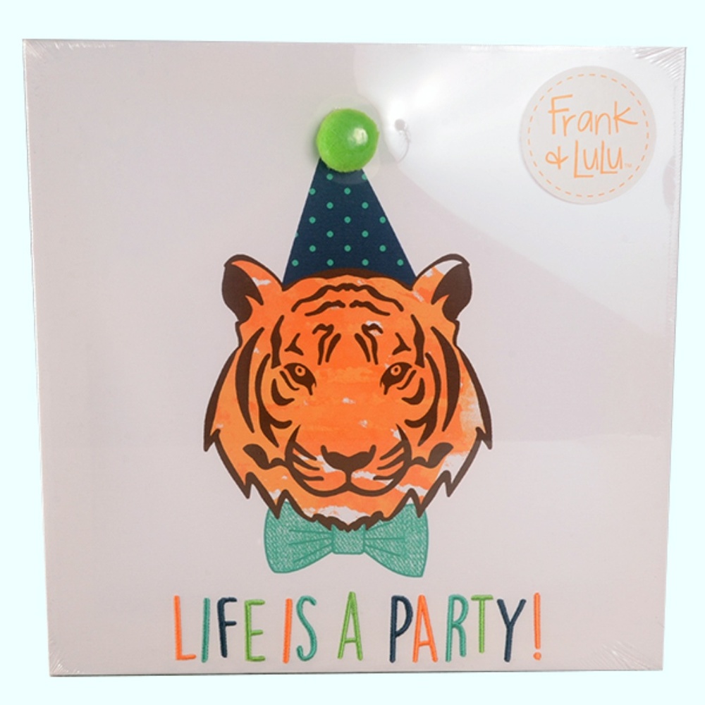 Frank And Lulu Life Is A Party Canvas Art